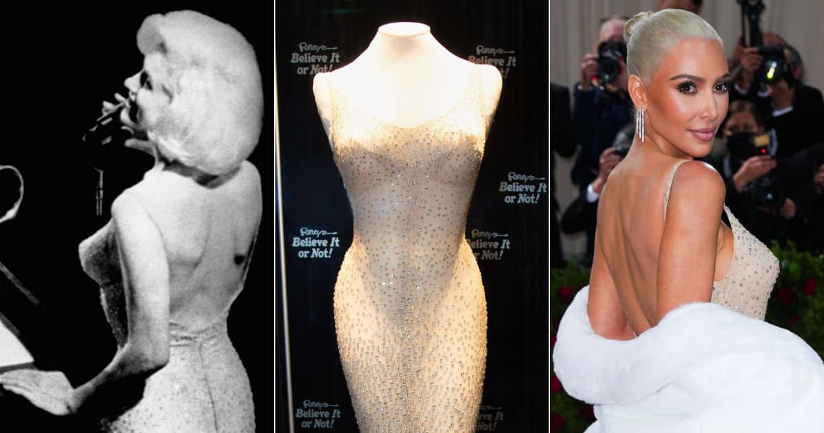 Kim Kardashian speaks out about Marilyn Monroe dress scandal
