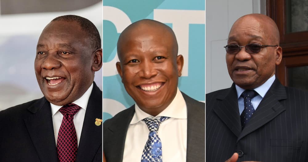 Julius Malema, Cyril Ramaphosa, Jacob Zuma, EFF, ANC Youth League, Nkandla