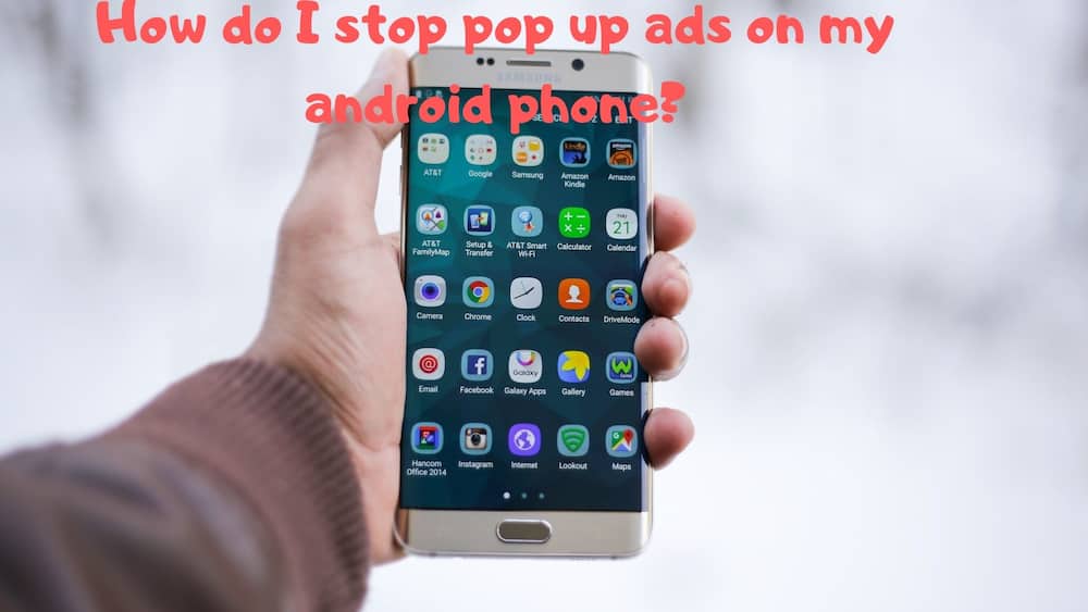 how do I stop pop up ads on my android phone?