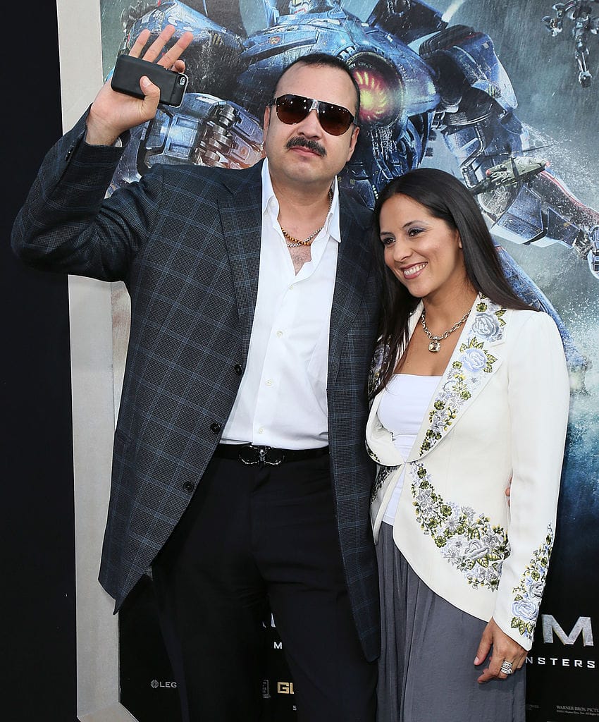 How did Pepe Aguilar meet his wife?