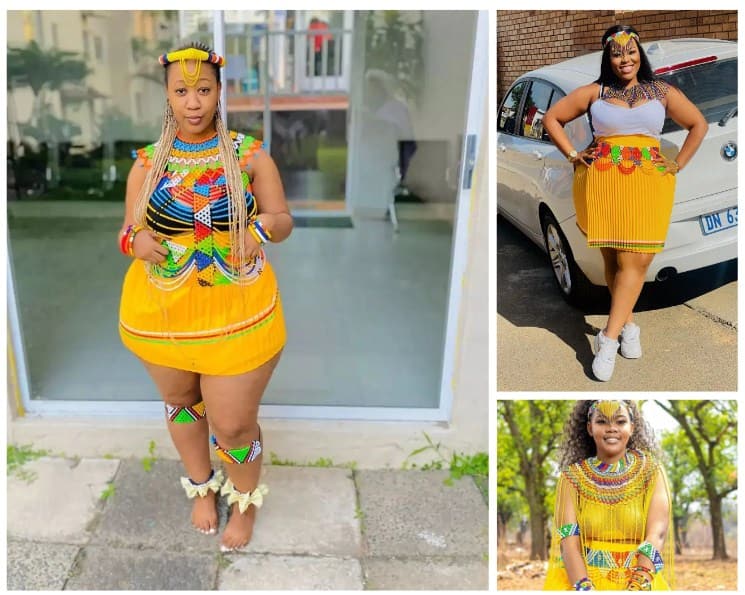 Plus size African traditional skirts