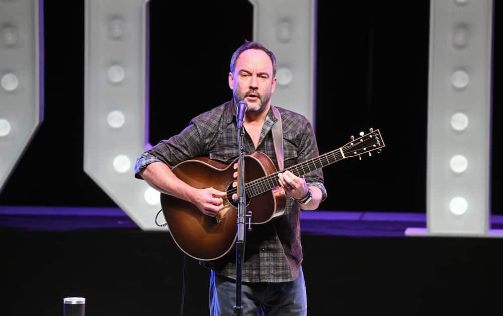 Dave Matthews performs onstage during a special acoustic performance