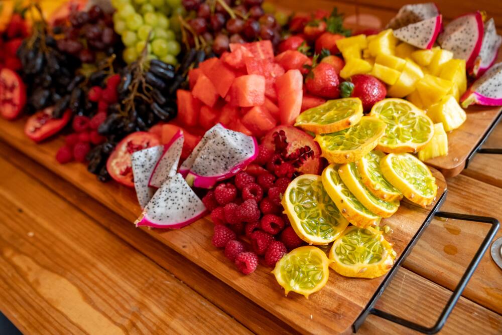 Modern fruit platter ideas