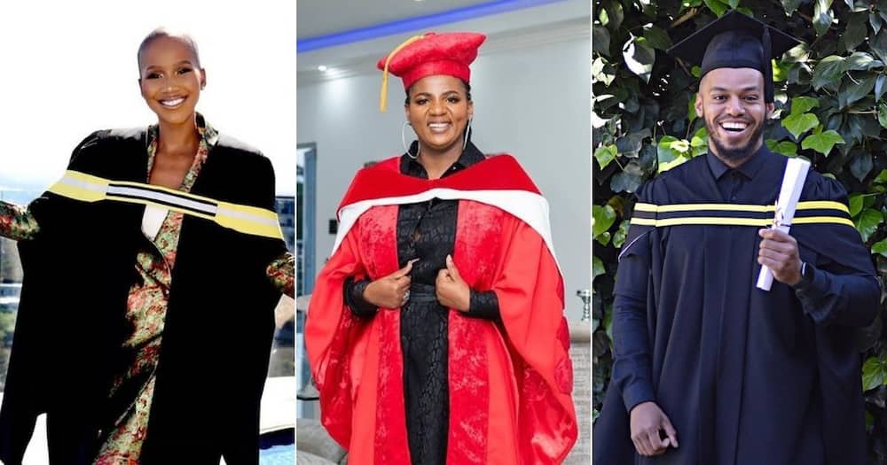 celebrities, graduation, 2021, degrees, masters, honours, bachelors