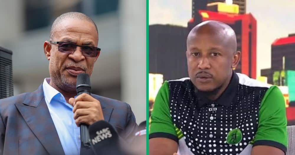 Expelled MK Party leader Jabulani Khumalo cries foul, but party spokesperson Nhlamulo Ndlela stands by the party's decision.