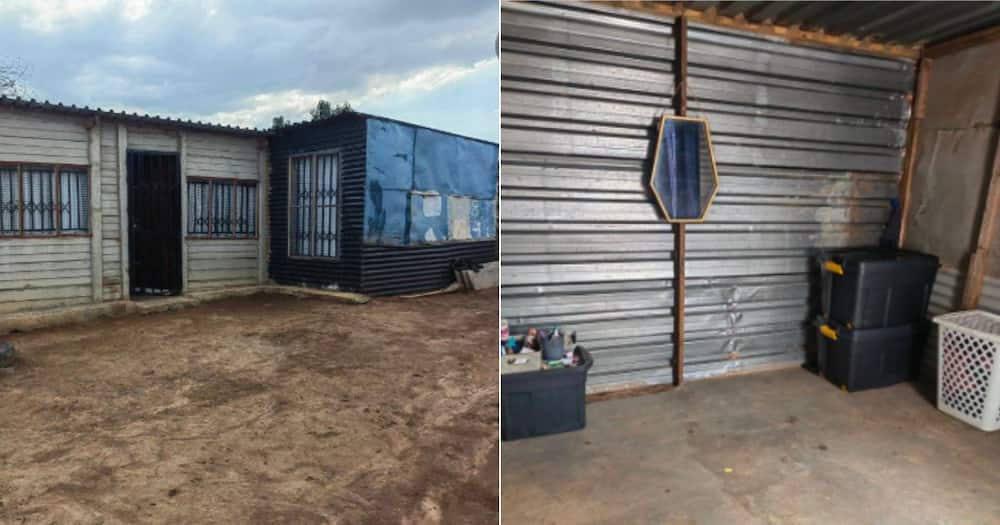 Man shows off shack on Facebook group Man shows off shack on Facebook group