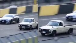 Hilux bakkie leaves Nissan GTR in the dust in drag race, SA petrol heads talk cars: “Packing a Lexus engine”