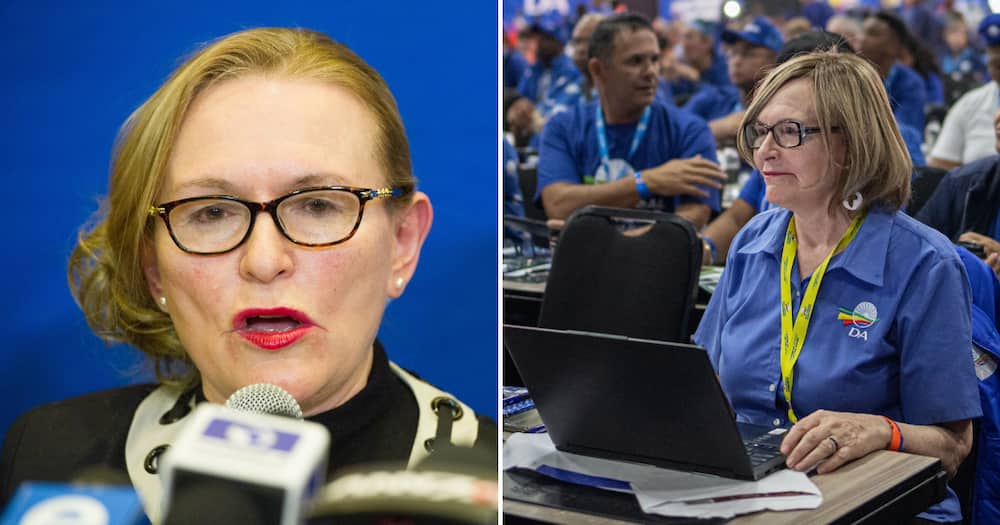 Democratic Alliance federal council chairperson Helen Zille says she's not in charge