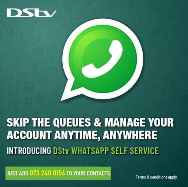DStv Whatsapp number, helpline, chat platforms, other contact details 2022