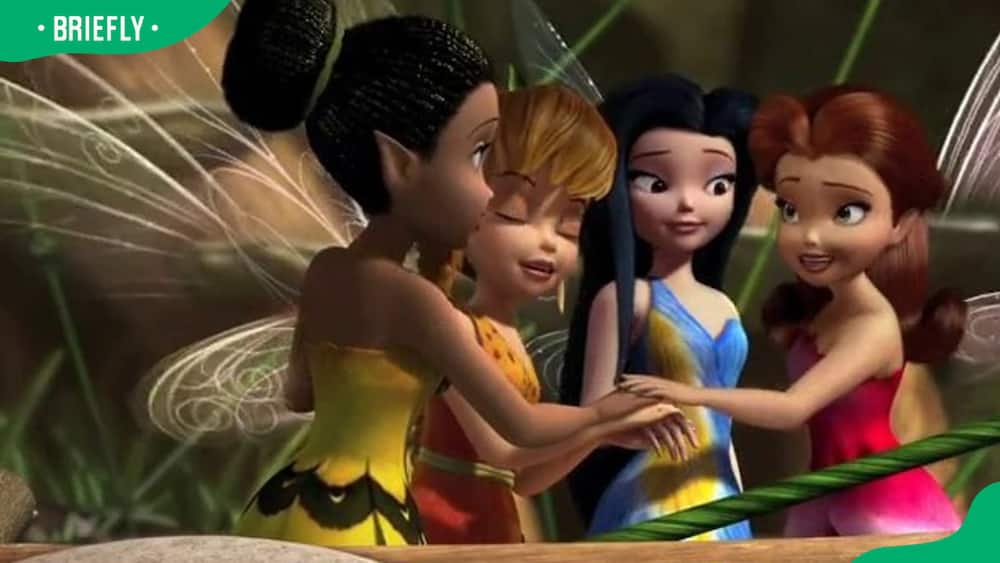 Tinker Bell with friends
