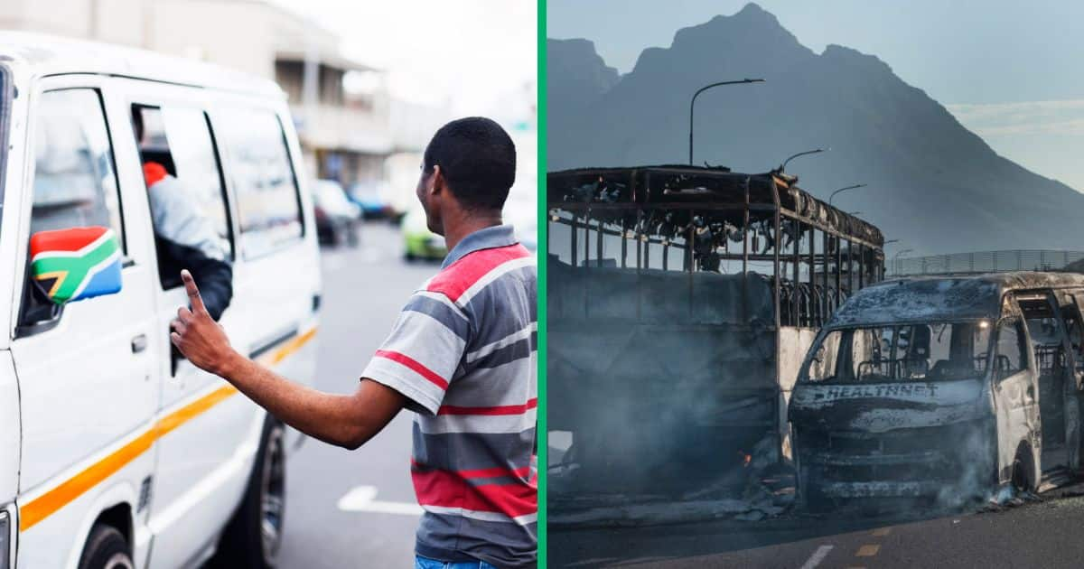 Cape Town’s Deadly Taxi Strike Ends After Santaco, Western Cape Govt ...