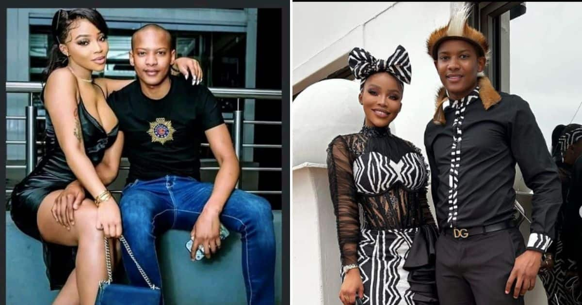 Faith Nketsi and Husband Nzuzo Njilo Stun in Matching Attire at Friend ...