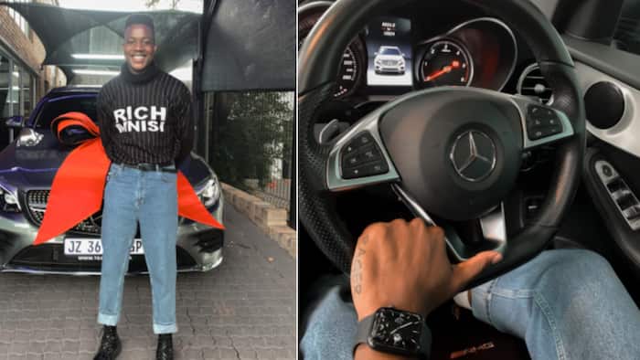 Local guy, 27, shows off new Merc he just paid off in stunning viral snaps