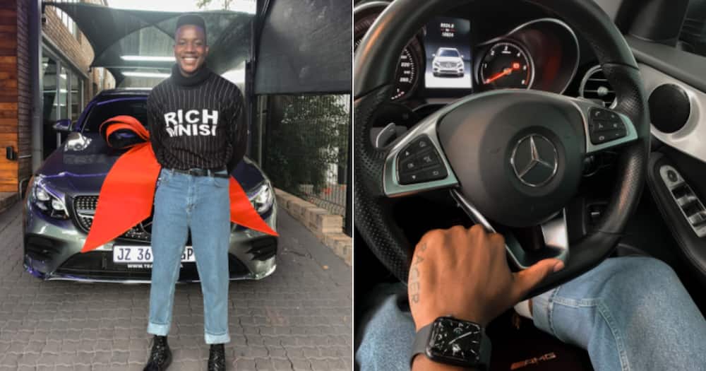Local Man, 27, Shows Off New Merc in Stunning Viral Snaps