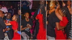 Silly man stages fight with bouncers, proposes to lover at city nightclub