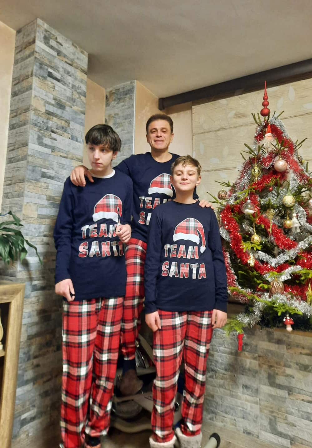 Team Santa pyjamas