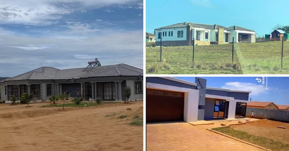 South Africans, houses, building a house, TikTok, Twitter