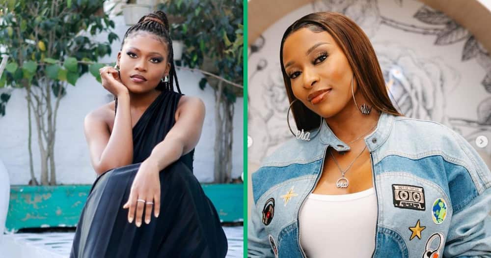 A woman named Qhama Mbanjwa is on TikTok pleading with viewers to stop comparing her to DJ Zinhle