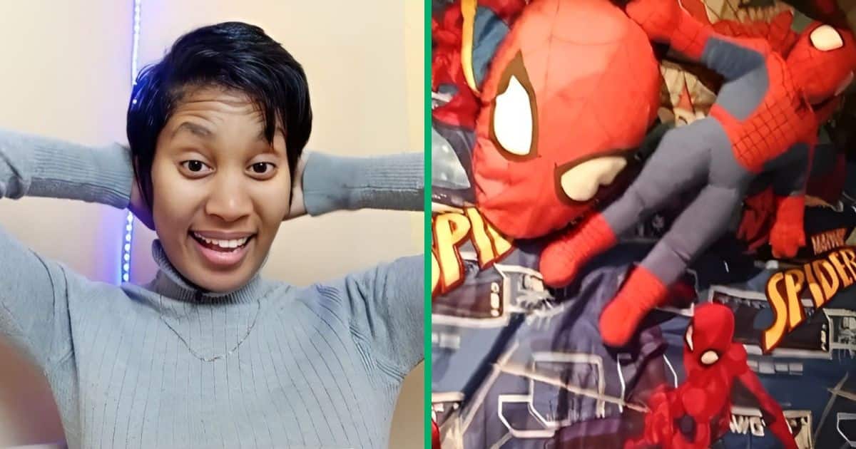 Watch: Mother shows off son's obsession with Spider-Man