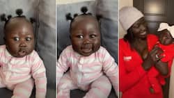 Viral video of baby dripping with cuteness gets Mzansi in their feels