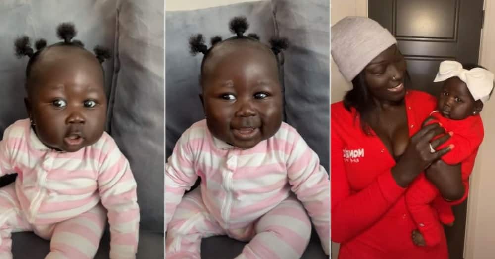 Mom Films Funny Video With Delightful Tot, Mzansi Feeling Broody -  