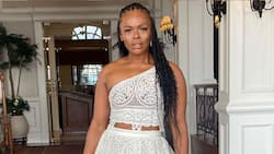 Unathi Nkayi shows off banging body and seemingly responds to American TikTokker who trolled her