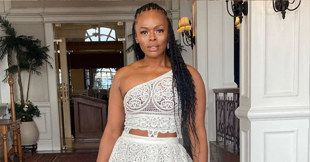 Unathi Mkayi showed off her body in response to online backlash