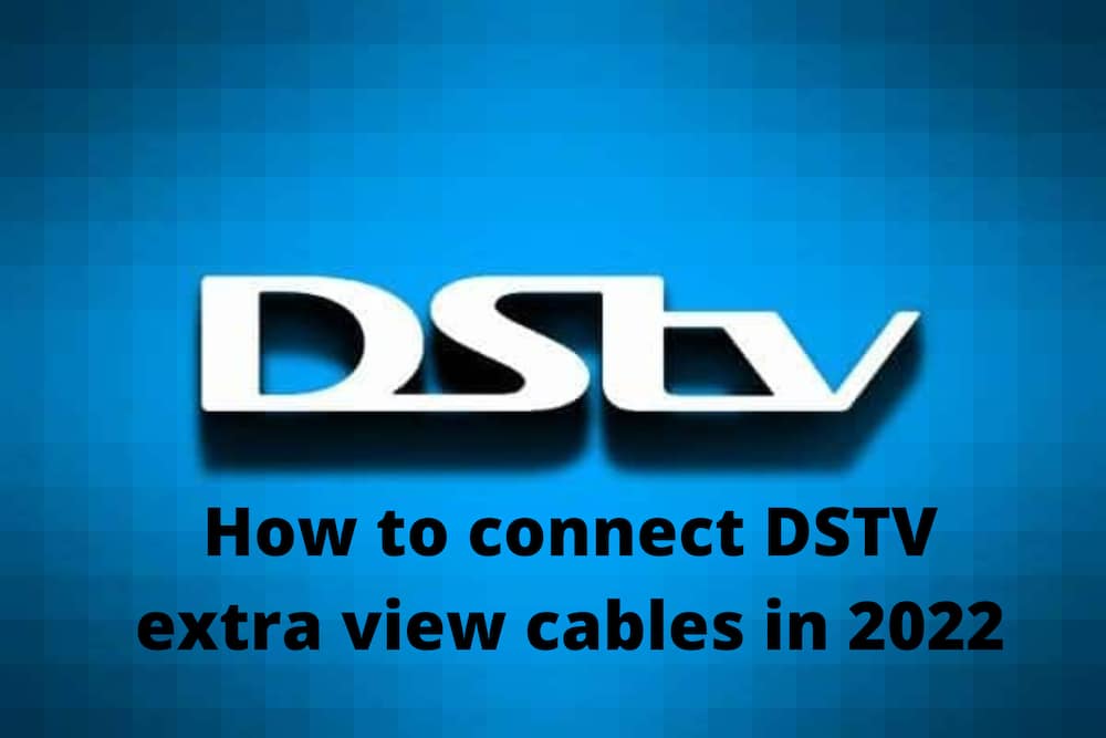 How do I connect my DStv decoder cables?