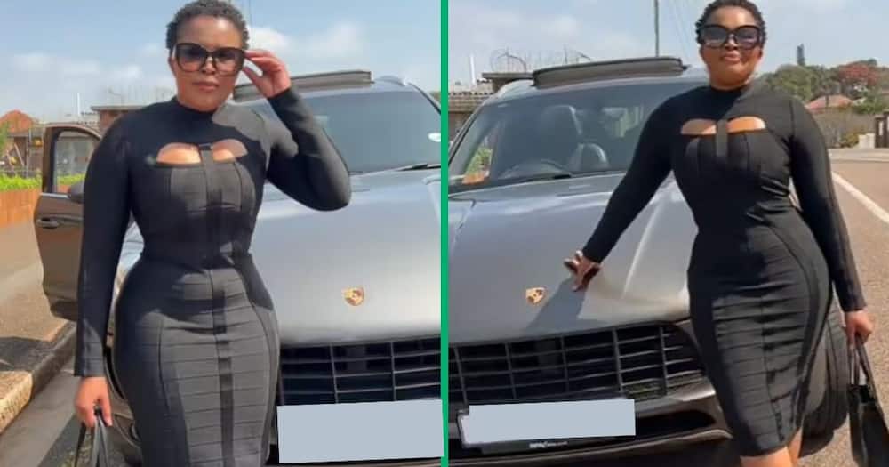 TikTok video shows Durban mom with Porsche