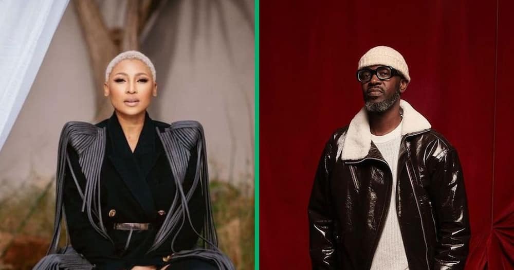 Enhle Mbali shared a cryptic post after Black Coffee's plane crash