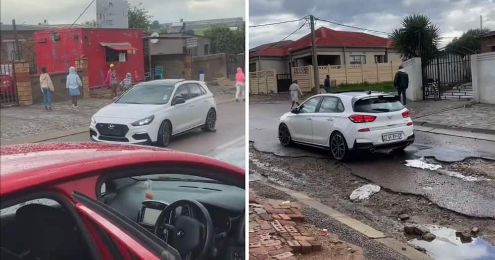 SA peeps were stunned at seeing a Hyundai i30N weave through a pothole-ridden road.