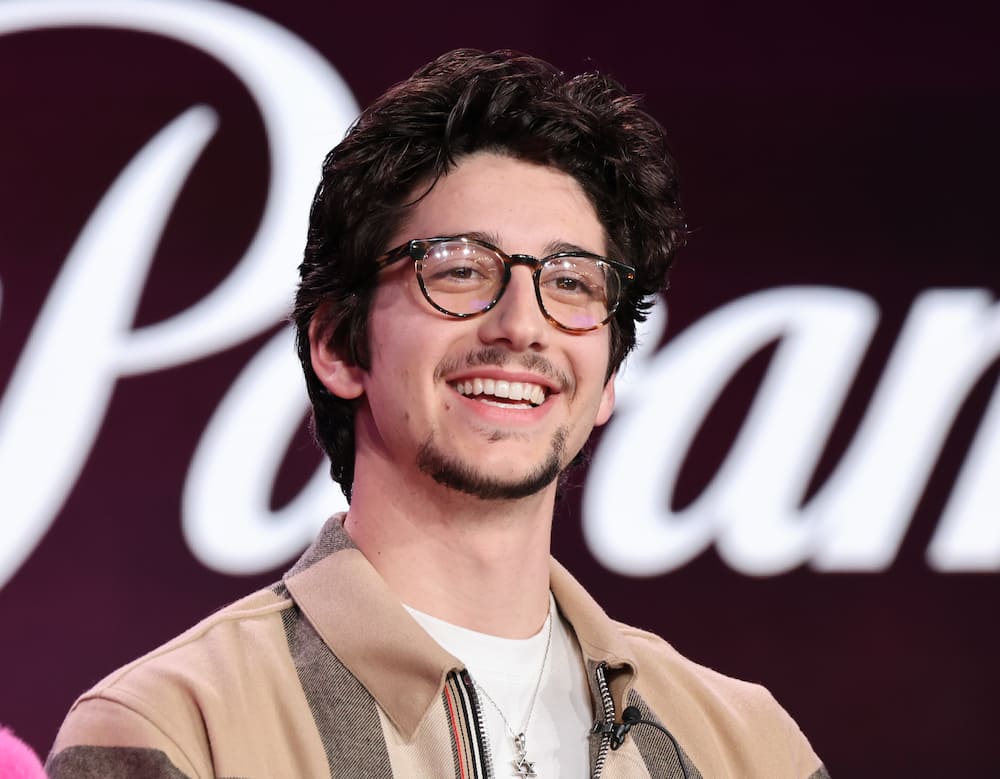 Actor Milo Manheim during TCA Paramount+ School Spirits Panel