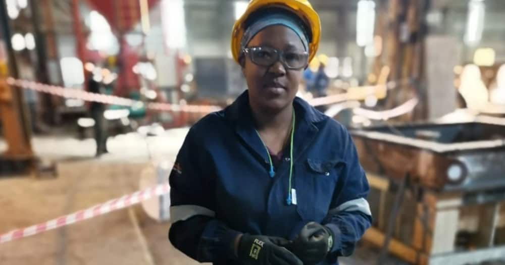 A lady in Gauteng works as a fitter and turner and despite going for 10 interviews, she is still hopeful.