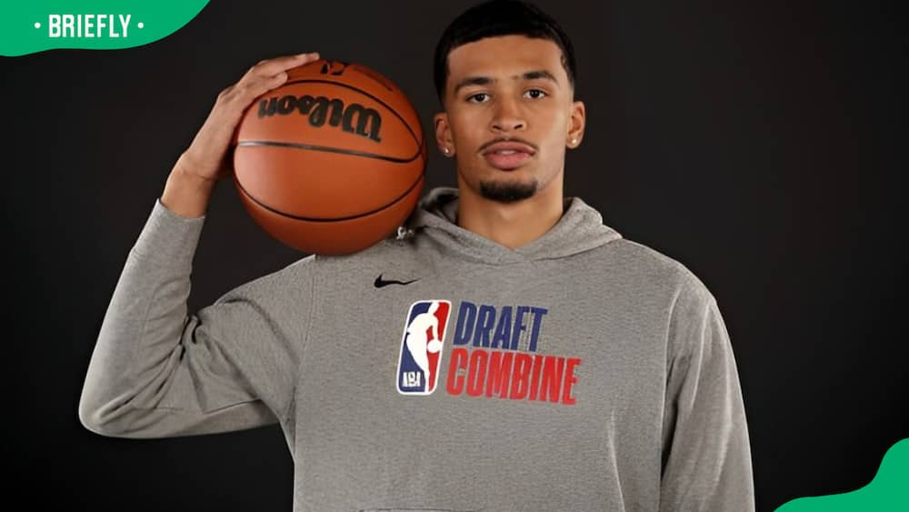 Toumani Camara during the 2023 NBA Draft
