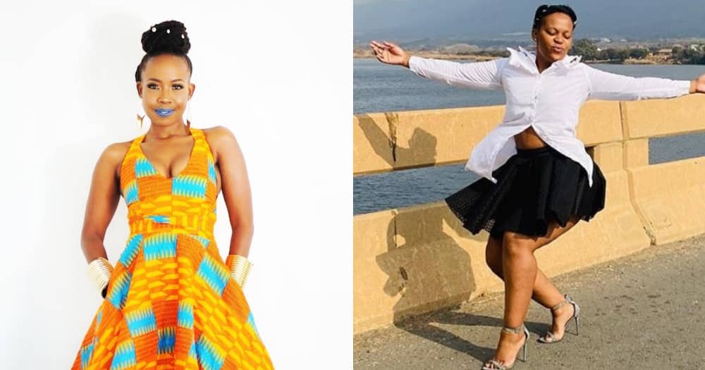 Ntsiki Mazwai reacts to Zodwa Wabantu's glamorous new makeover