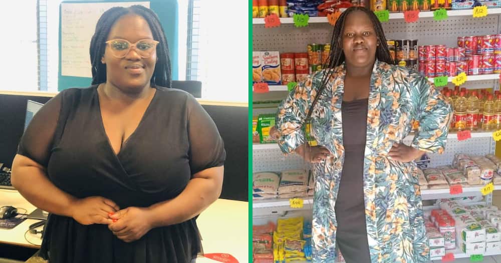 A lady in Gauteng who is a mother recently opened a grocery store in her township