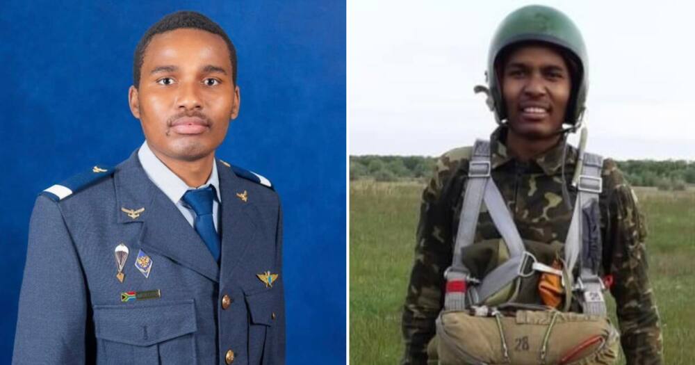 Military Candidate Officer and pilot Phuti Calvin Moloto