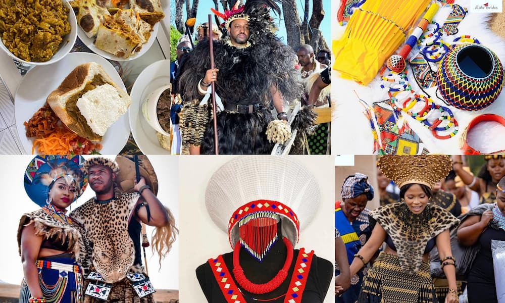 Zulu traditional wedding culture: decor, cakes, attire, ceremony, songs 