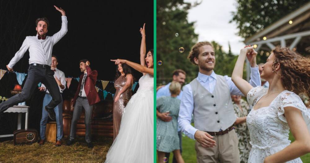 An Irish man adorably danced to Amapiano during his wedding.