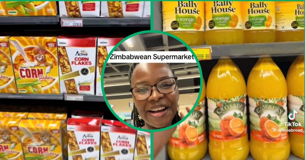 Footage taken from a Pick n Pay in Zimbabwe