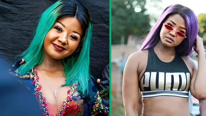 Babes Wodumo leaves Mzansi drooling over her weight gain and thick body: "She's fire nowadays"