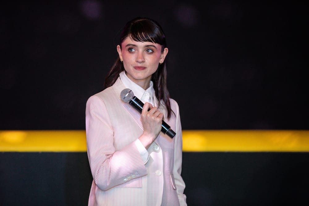 Natalia Dyer attends the Stranger California Inauguration as part of the Stranger Fest on 2 June 2022 in Mexico City.