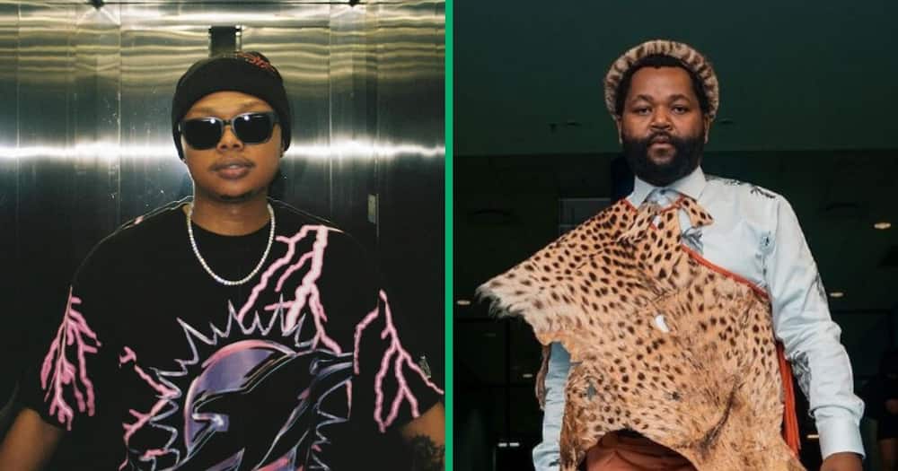 Award-winning rapper A-Reece and vocalist Sjava bonded over their new song 'God Laughs' featuring Shekhinah.