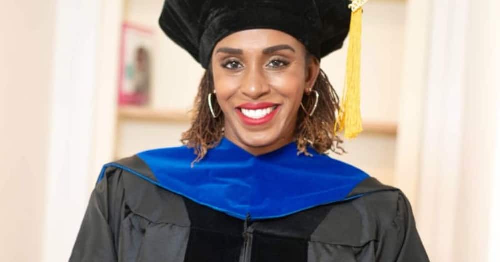 Young woman bags doctorate degree after becoming a teen mum