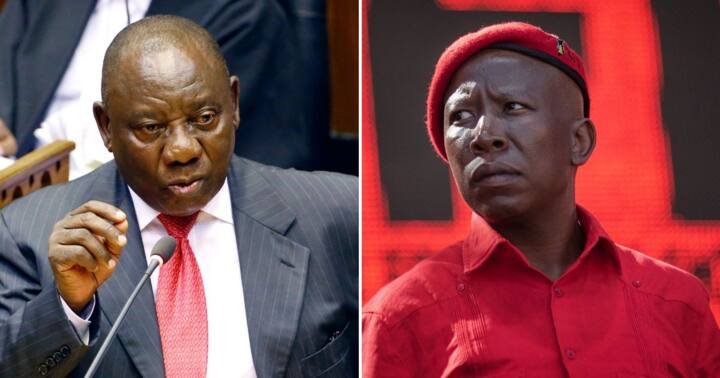 Eff Leader Julius Malema Threatens To “expose” President Cyril Ramaphosa If He Does Not Resign