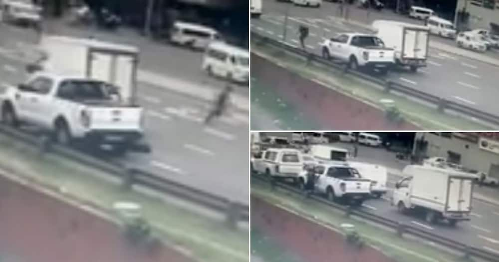 Hijacking gone wrong: Clip shows motorist shooting at thugs, SA reacts