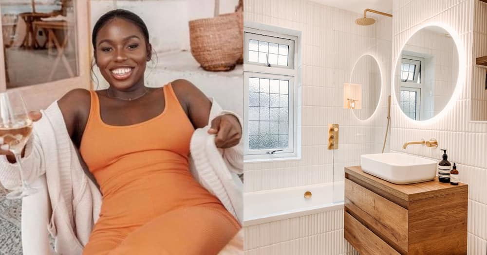 Style Inspo: Talented Lady Gives Bathroom a Makeover, Snaps Go Viral