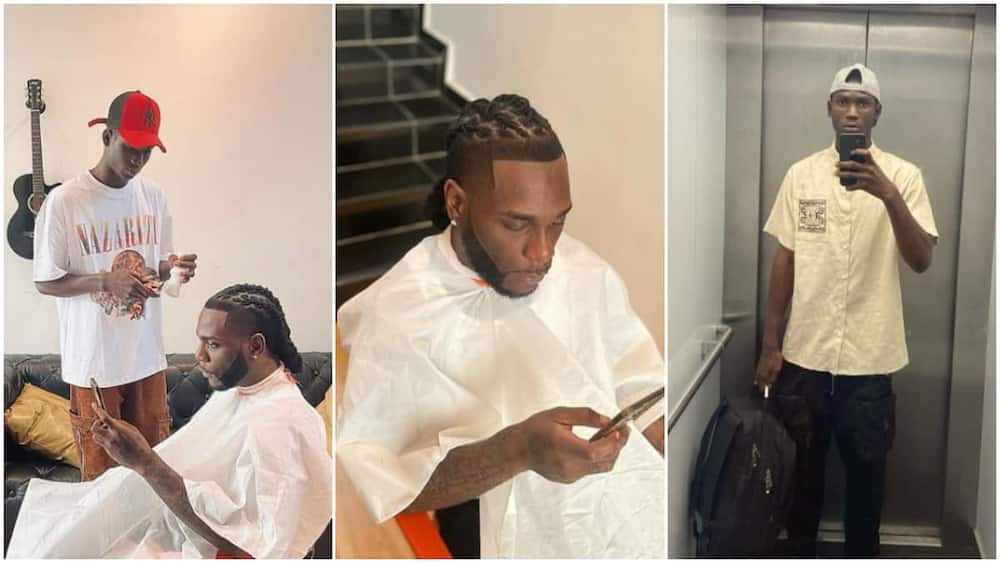 Talented Young Barber Makes It in Life, Gives Burna Boy ...