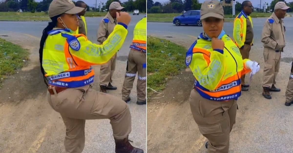 What A Vibe!: SA Traffic Cop Shows Off Her Dance Moves In Viral Video ...