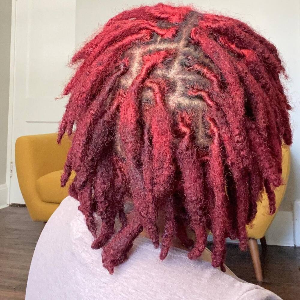 Coloured dreads